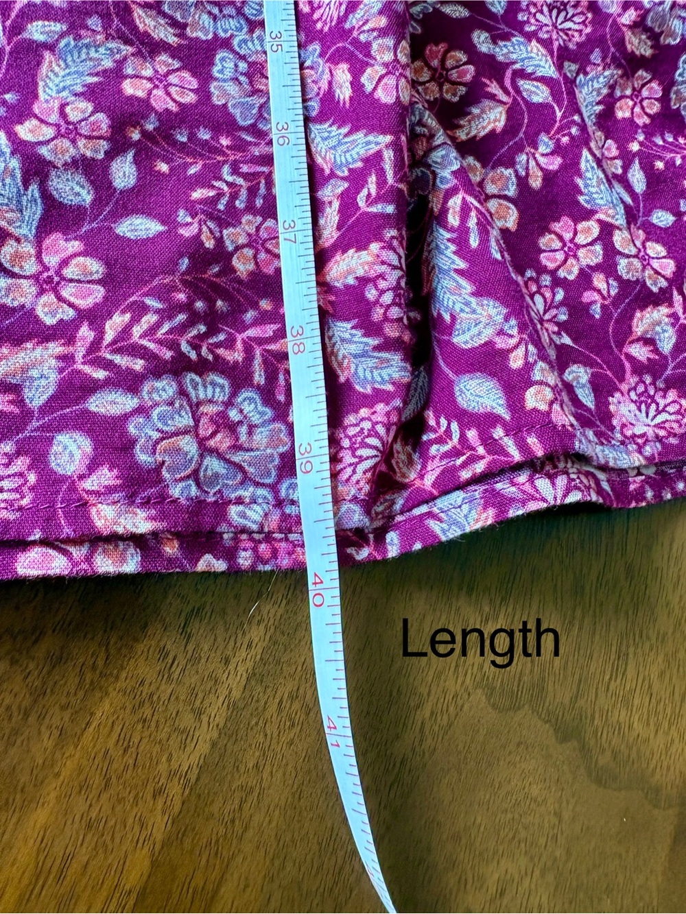 Old Navy Berry Floral Cottagecore Babydoll Dress Boho Long Sleeve Lightweight - Picture 9 of 15